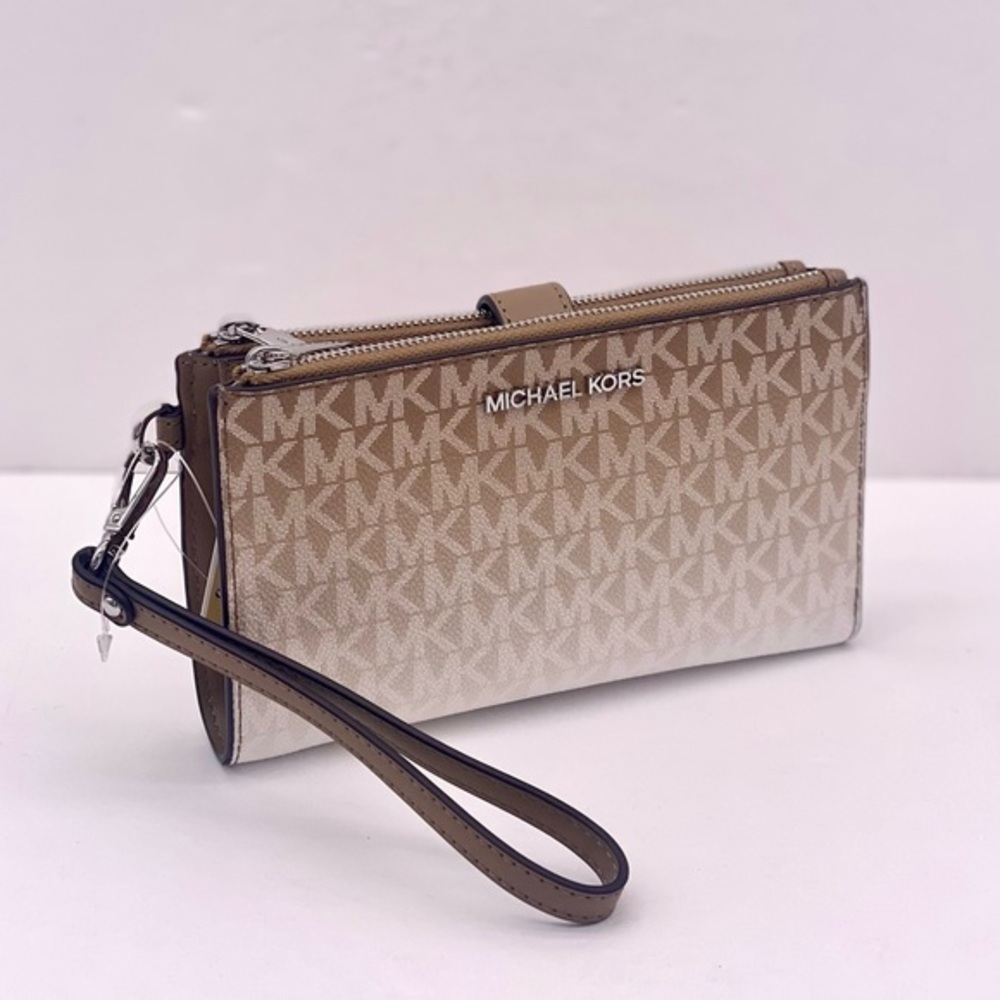 Michael Kors DoubleZip Wallet Wristlet Phone Case
